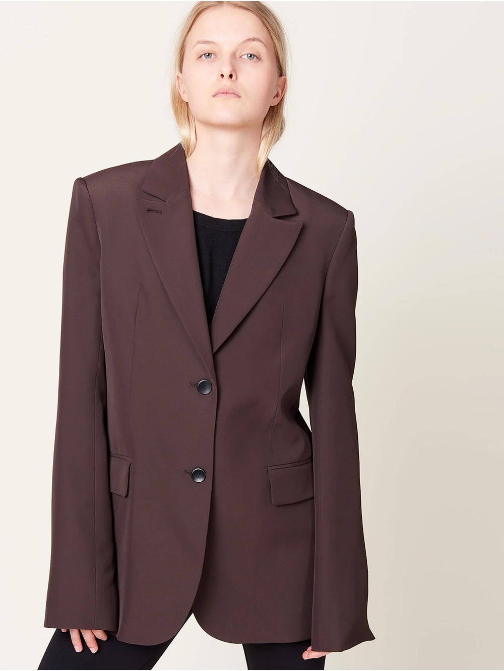 Maria McManus Women's Brown Tailored Blazer Jacket 8 NWT